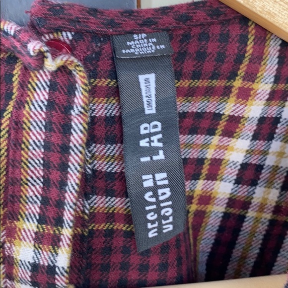 Design Lab plaid longsleeve in cotton - Picture 3 of 5